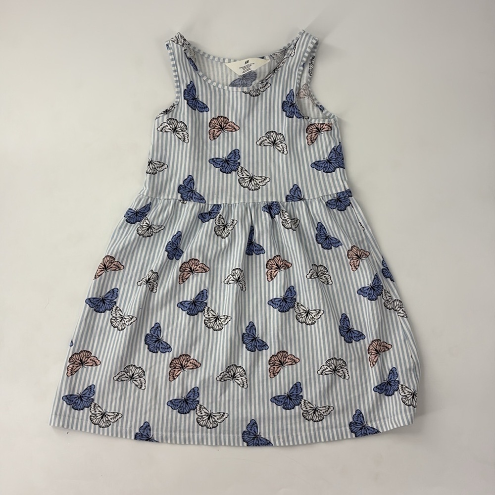 Bundle/ lot of 5— Pink and Blue tops- shorts - dresses 6/7 - Picture 6 of 12